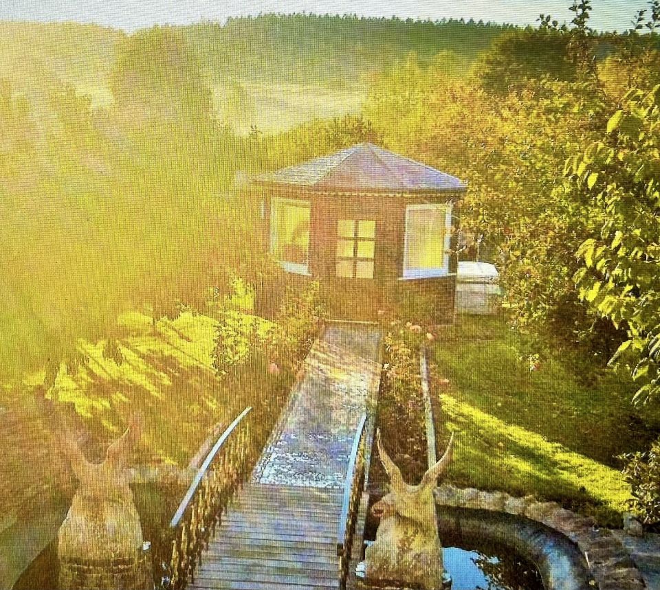 Мне август дарит летний РайМне август дарит летний рай, в саду поспел мой урожай.Роса в цветущих трав в садах, нас освежат запах трав.Лучи влюбились в роз цветущих, а пенье птиц с утра поющих.Беседка спрятана в саду, ведёт тропинка к светлому пруду.Цветущих лилий на волне, качают рыбки на заре.Люблю природу мать родную жену детей и тёщу злую.